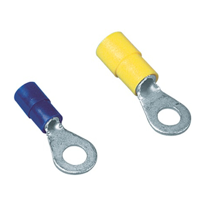 Ringkabelschuh Q1,5-2,5 mm² Flanschloch M4 blau
