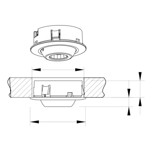 Rio 80 titan,+ 2,0 Watt WT, 2000 mm, LED-Stecker weiß