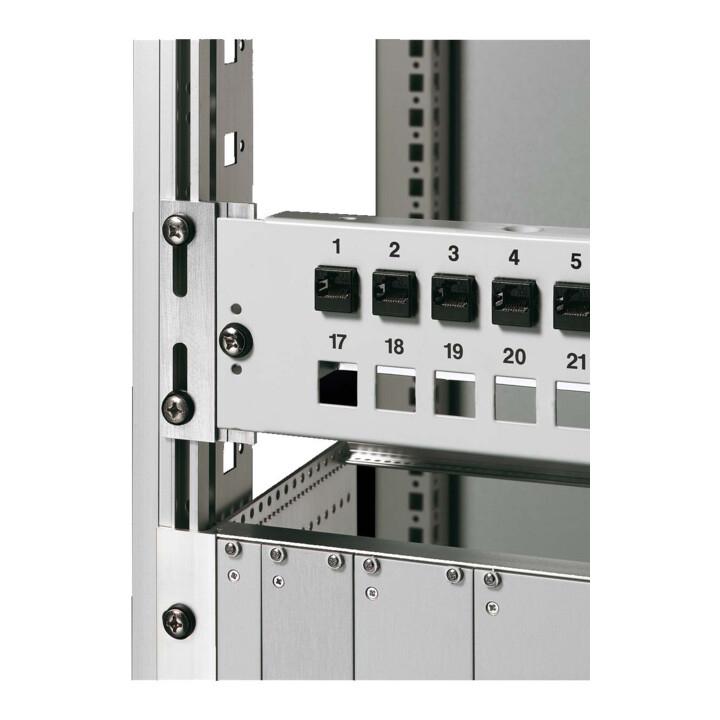 Rittal Adaptateur métrique/pouces 2SU sur 1U DK 7246.010 (2 pcs)