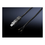 Rittal Alimentation 2 pôles DC noir 3000 mm avec prise SZ 2500.410 (5 pcs)-3