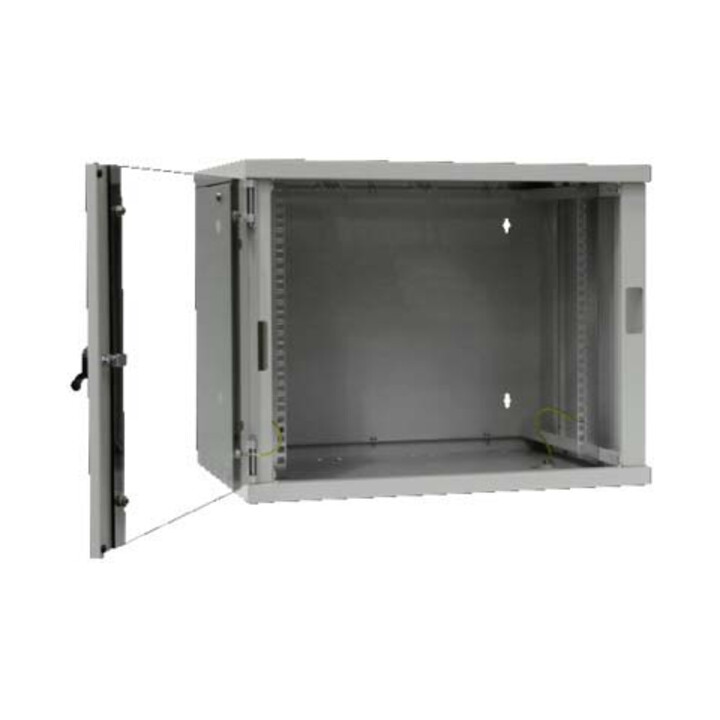 Rittal Armoire murale réseau 9U 477x600x500 LANCase II/9