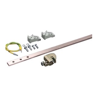 Rittal Barre de mise à la terre Cu, longueur 1800 mm DK 7547.000 (1 jeu)