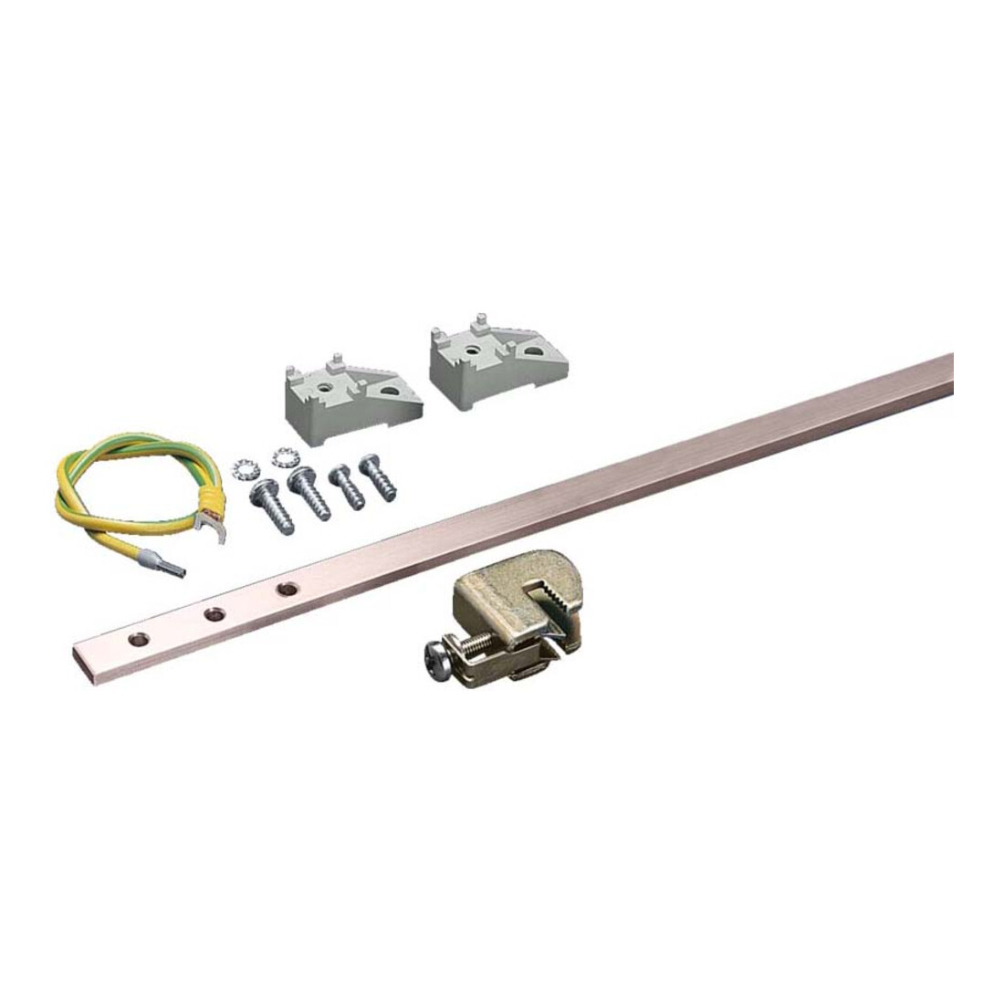 Rittal Barre de mise à la terre Cu, longueur 1800 mm DK 7547.000 (1 jeu)