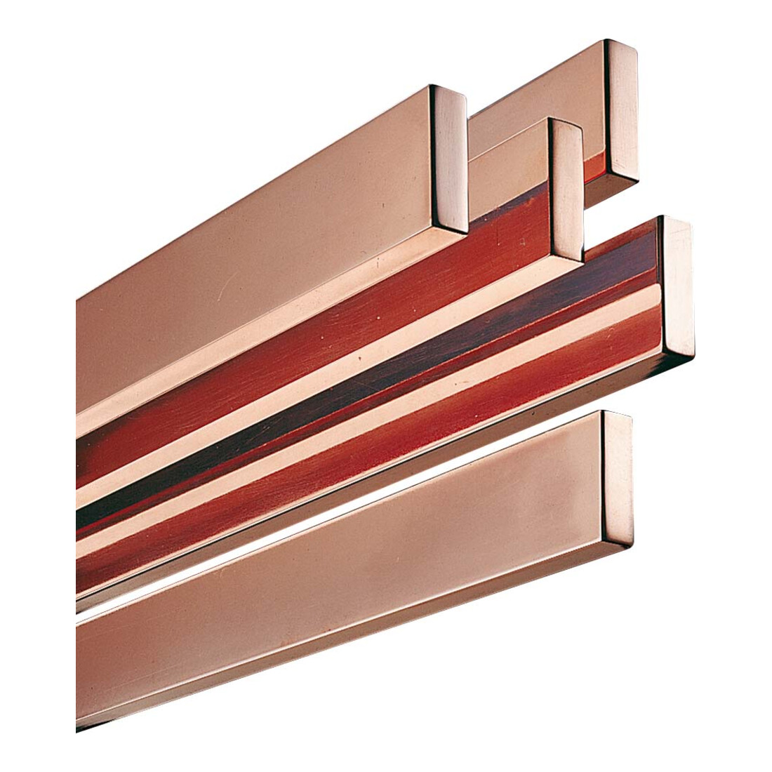 Rittal Barre omnibus E-Cu57 15x10mm SV 3581.100 (6 pièces)