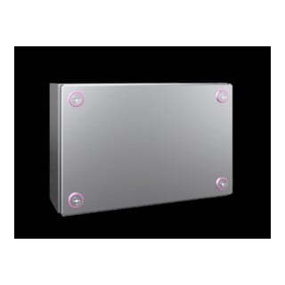 RITTAL Boîtier de bornes KX 300 × 200 × 120 mm acier inoxydable