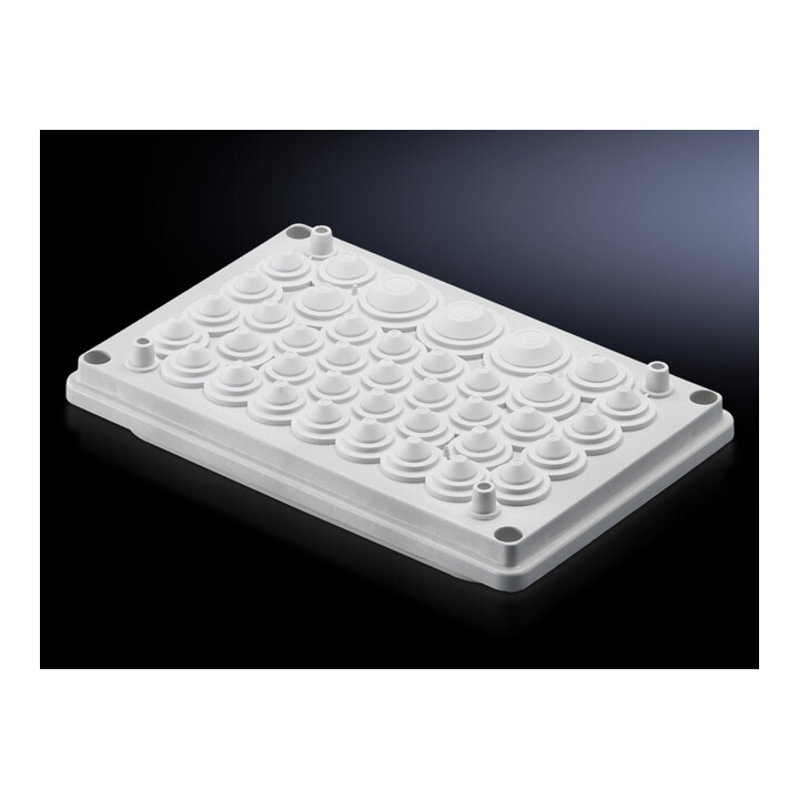 Rittal Bride d’introduction de câble avec membrane d’étanchéité SV 9665.770
