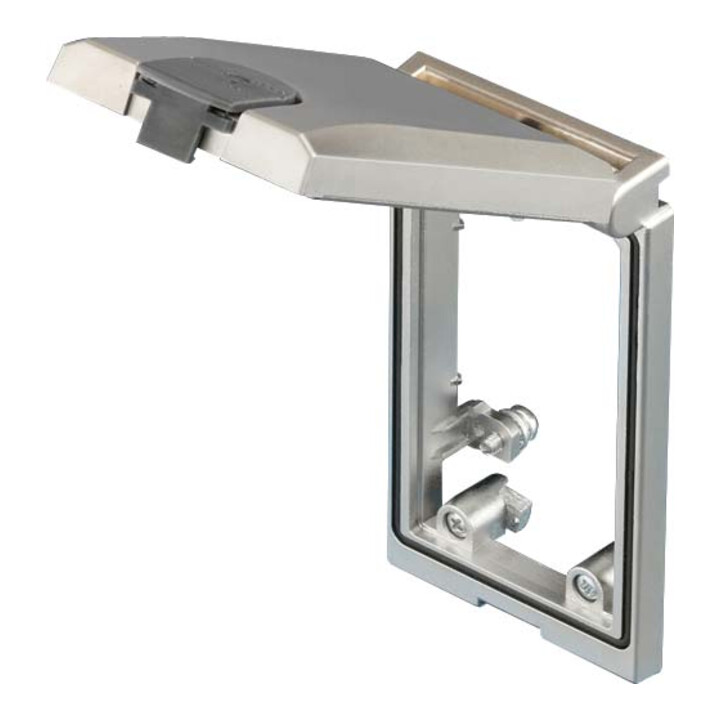 Rittal Cadre d’encastrement simple avec trappe métallique SZ 2482.320