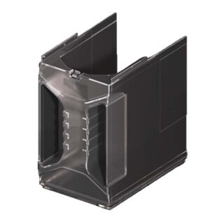 Rittal Couvercle de compartiment de connexion haut/bas pour barre NH 9677.410
