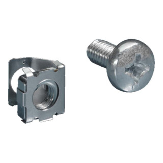 Rittal Écrou à ressort M6 avec intérieur 6 pans T30 DK 7000.990 (50 pièces)