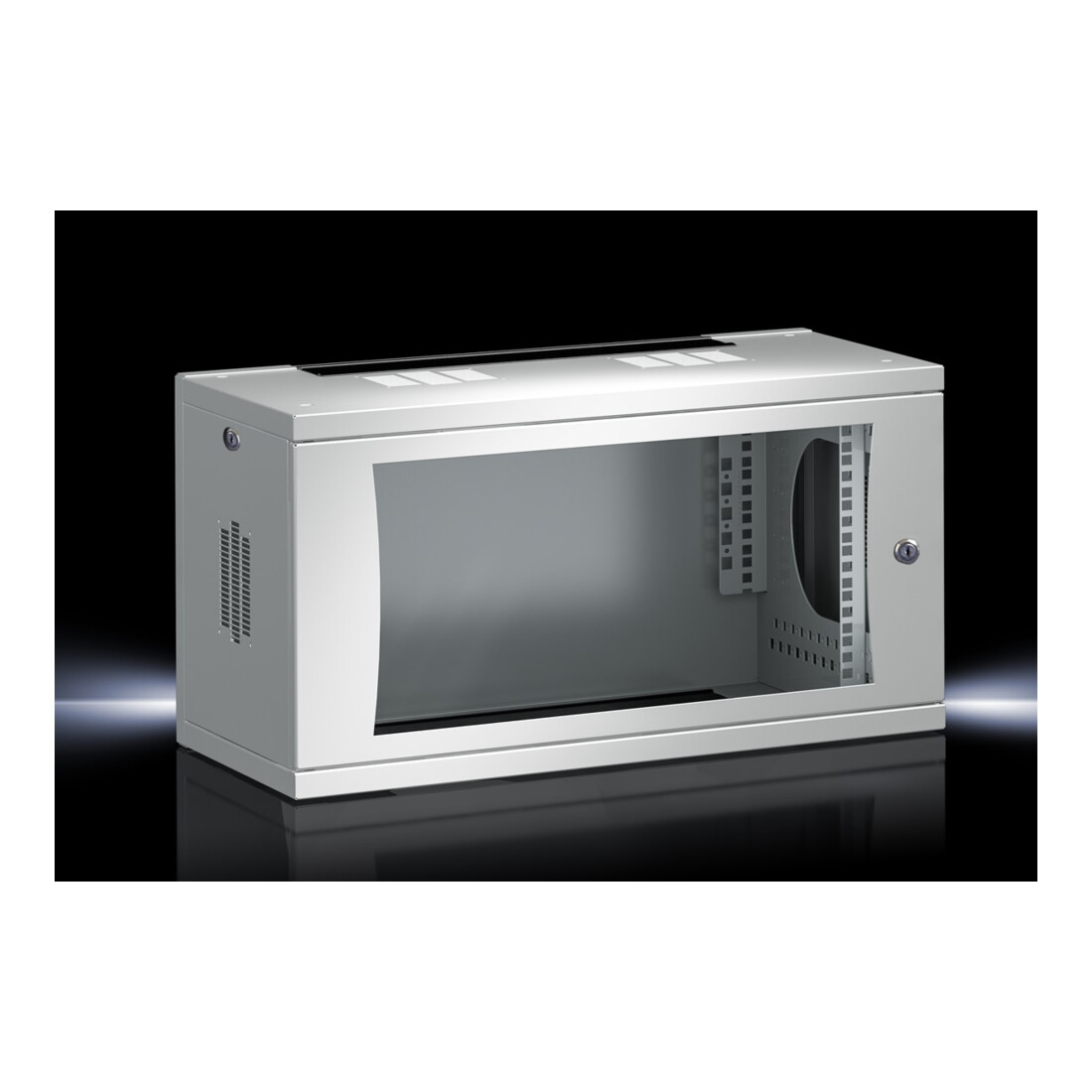 Rittal FlatBox 6HE 600x400x358mm Sichttür DK 7507.000