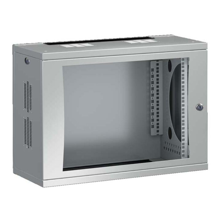 Rittal FlatBox 9HE 600x400x492mm porte vitrée DK 7507.010