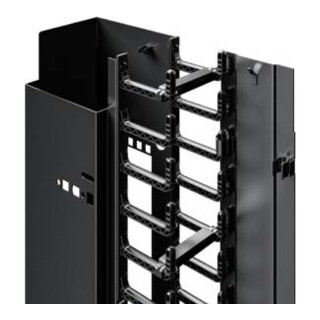Rittal Goulotte pour VX IT TE42 HE, RAL 9005 DK 5302.052