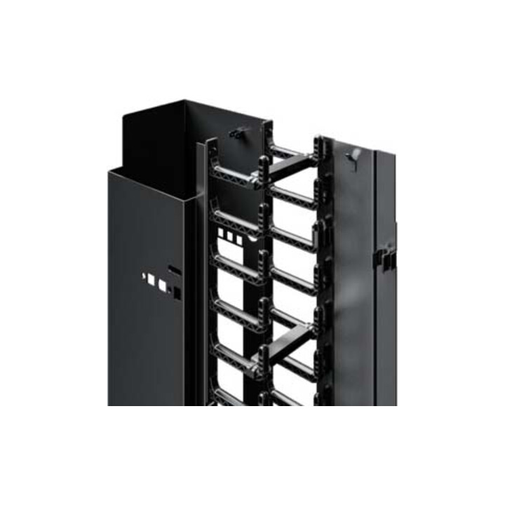 Rittal Goulotte pour VX IT TE42 HE, RAL 9005 DK 5302.052