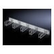 Rittal Panneau de brassage 1U avec 5 supports métalliques DK 7257.035