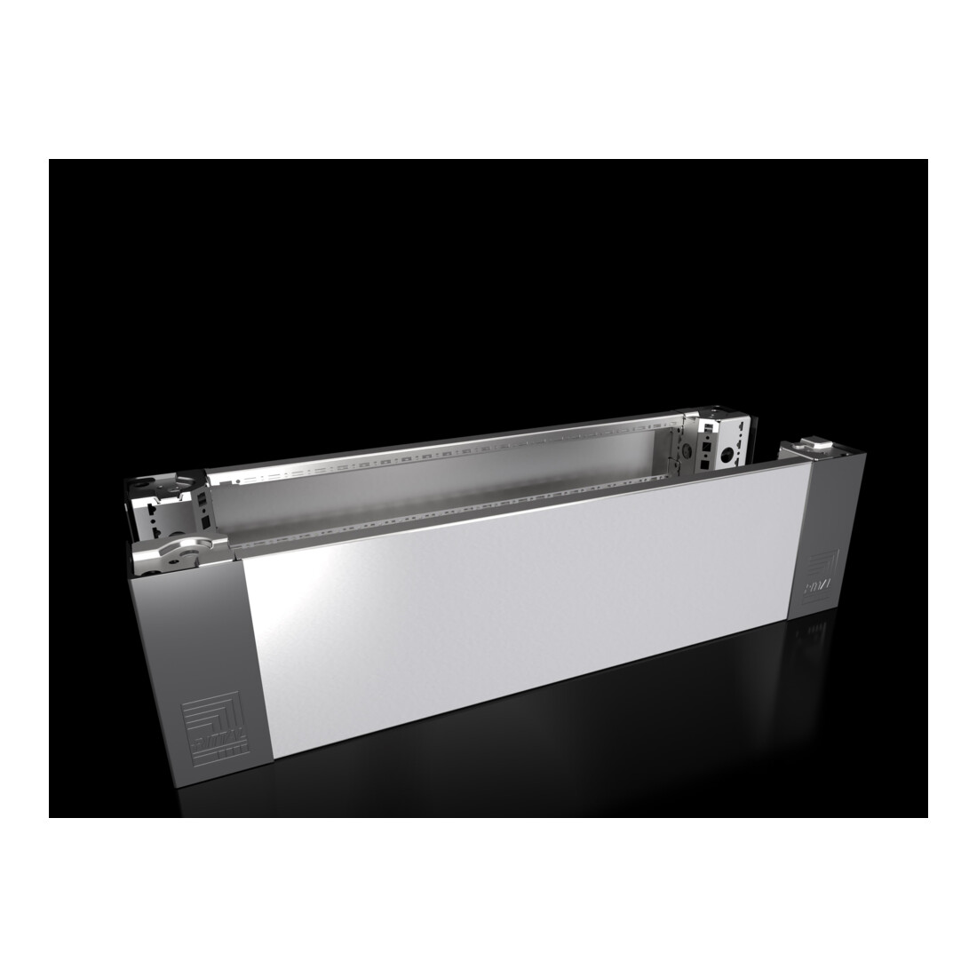 Rittal Pièce d’angle de socle H:200mm, pour I:800mm VX 8620.061 (2 pièces)