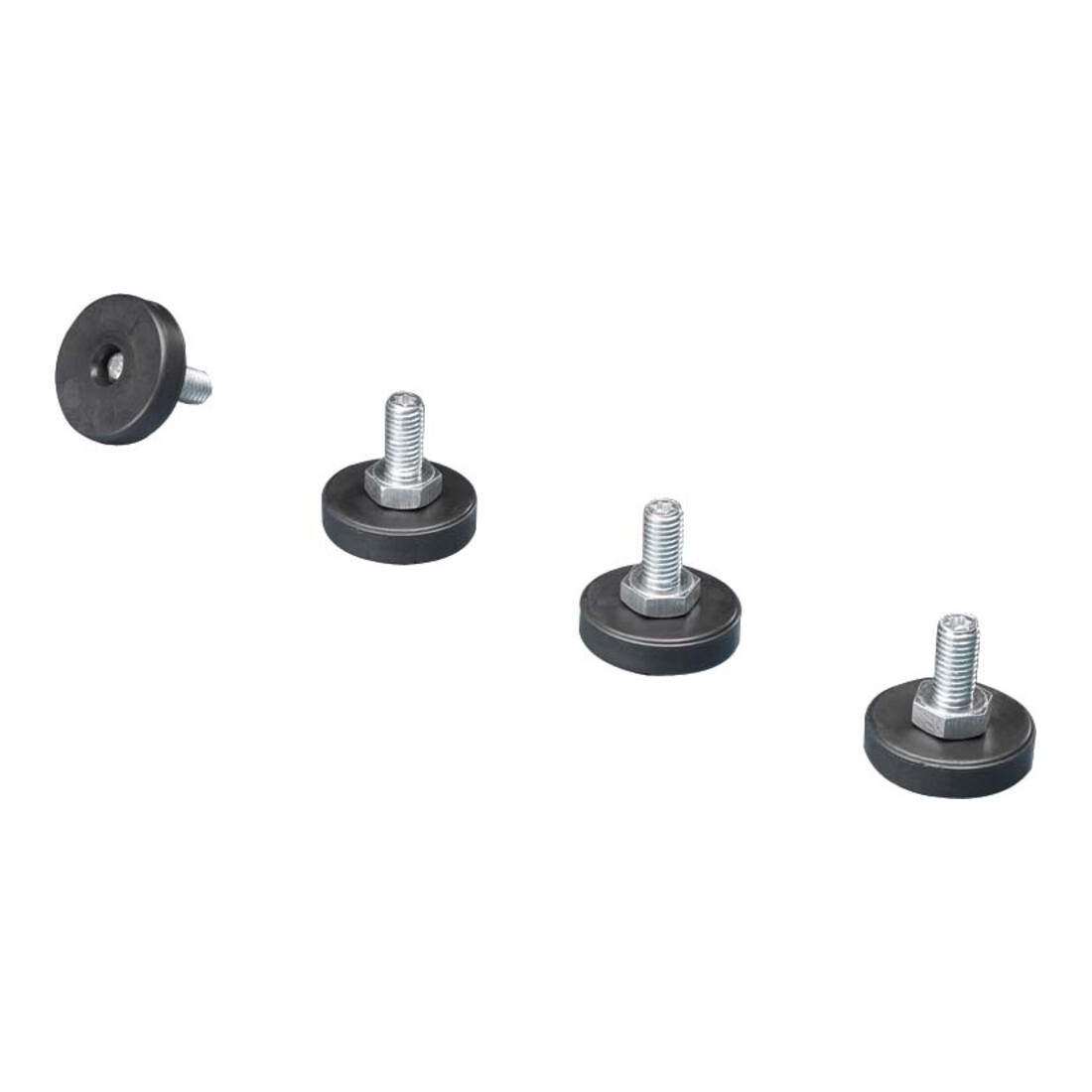 Rittal Pied de nivellement pour FlatBox 10x20 mm DK 7507.740 (4 pièces)