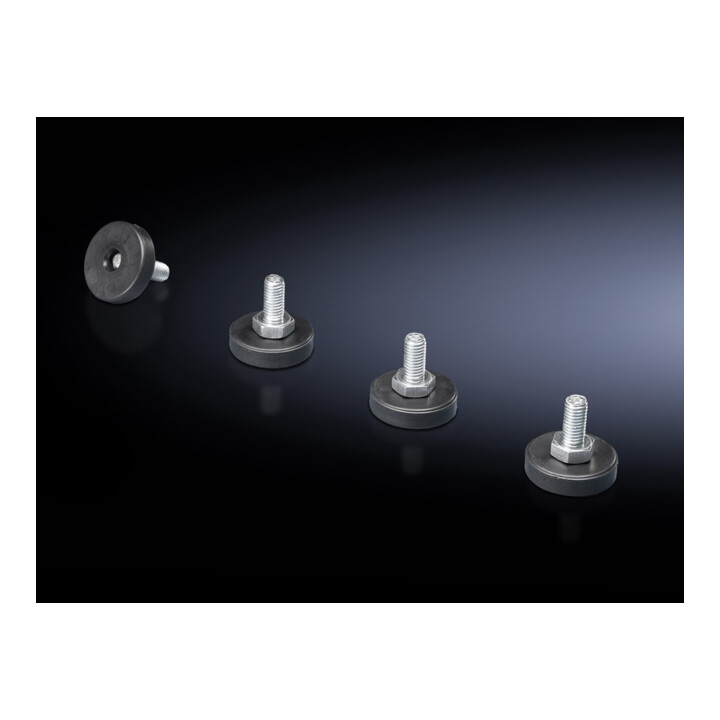 Rittal Pied de nivellement pour FlatBox 10x20 mm DK 7507.740 (4 pièces)