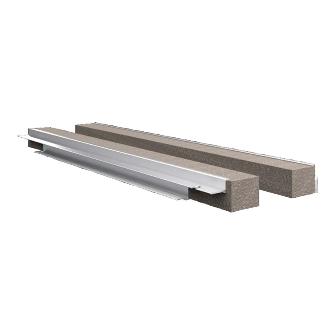 Rittal Profil pour introduction de câble VX 8618.812 (4 pièces)