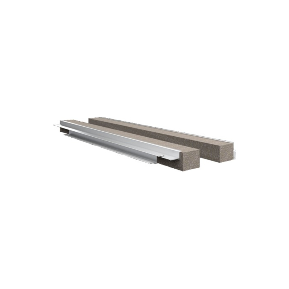 Rittal Profil pour introduction de câble VX 8618.812 (4 pièces)