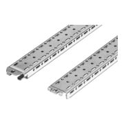Rittal Rail de montage 18x38 mm, I/P : 600 mm VX 8617.720 (4 pièces)-1