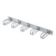 Rittal Rangierpanel 1HE m.5xMetallbügel DK 7257.035