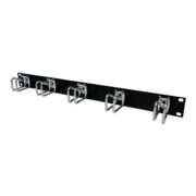 Rittal Rangierpanel 1U RAL9005 Support 43x55mm DK 5502.205-1