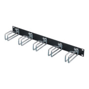 Rittal Rangierpanel 2U RAL9005 Support 85x125mm DK 7257.105-1