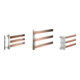 Rittal Schienenhalter bis 1250A, 3polig SV 3073.000 (VE4)
