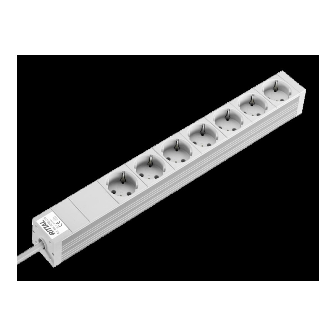 Rittal Steckdosenleiste o. Stecker, 7 Dosen DK 7240.210