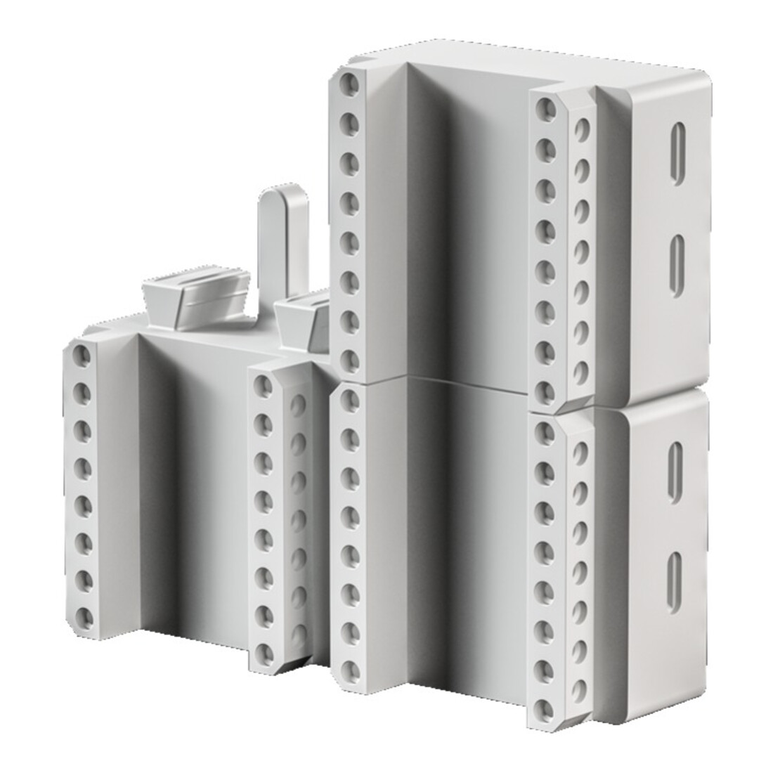 Rittal Système d’armoires modulaires 2 portes H × I × P : 1200x2000x500mm VX 8205.000