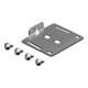 Rittal VX Anreih-Schnellverbinder Verzinkt 8617.506 (VE6)