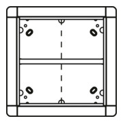 Ritto Cadre encastré Portier blanc 4 fois, env. 238 × 238 mm 1881570-1