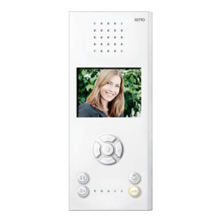 Ritto Station vidéo mains libres Color blanc RGE1787770