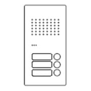 Ritto Türstation Pur Edelstahl Acero Audio, 3WE RGE1810325-3