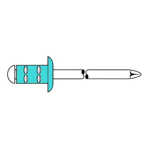 Gesipa Mini-Pack PolyGrip A2 acier inoxydable