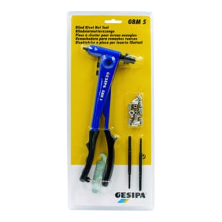 Riveteuse Gesipa GBM 5 f. Ecrou à rivet aveugle S