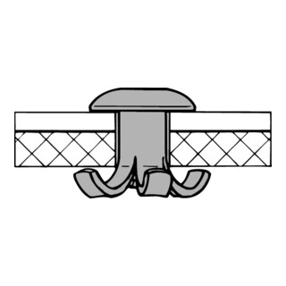 Gesipa élargissant les rivets aveugles Alu/acier