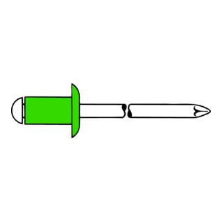 Rivet aveugle Gesipa en acier inoxydable A4