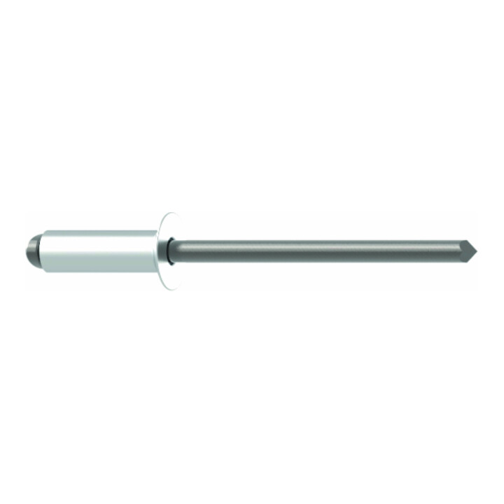 Rivets aveugles Gesipa aluminium/acier tête fraisée 3 x 10