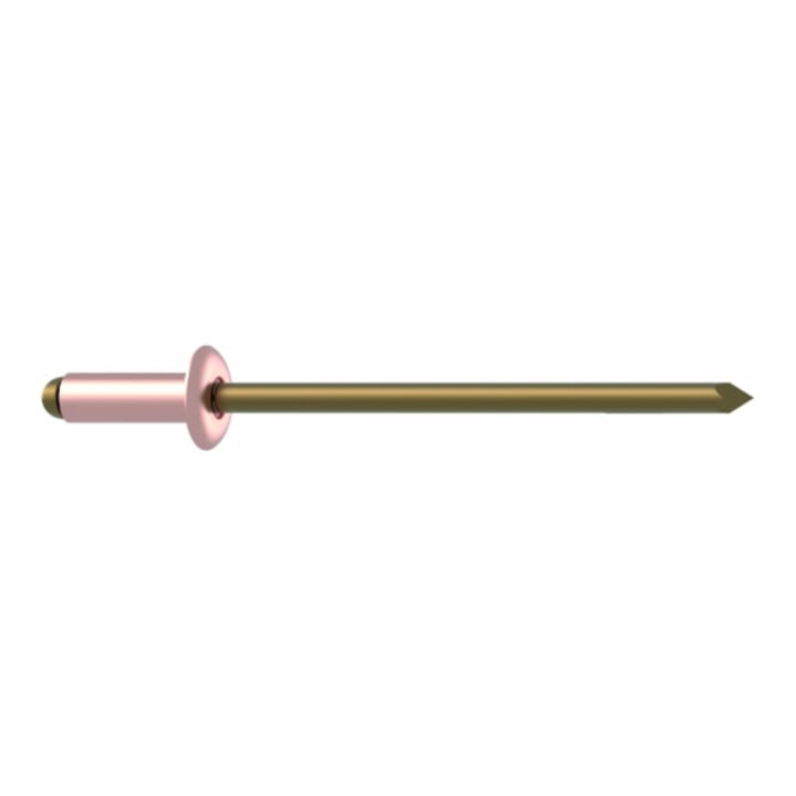 Rivets aveugles Gesipa cuivre/bronze 3 x 8