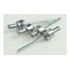 Rivets aveugles Gesipa profil de serrage aluminium/acier 4 x 7 Type : C