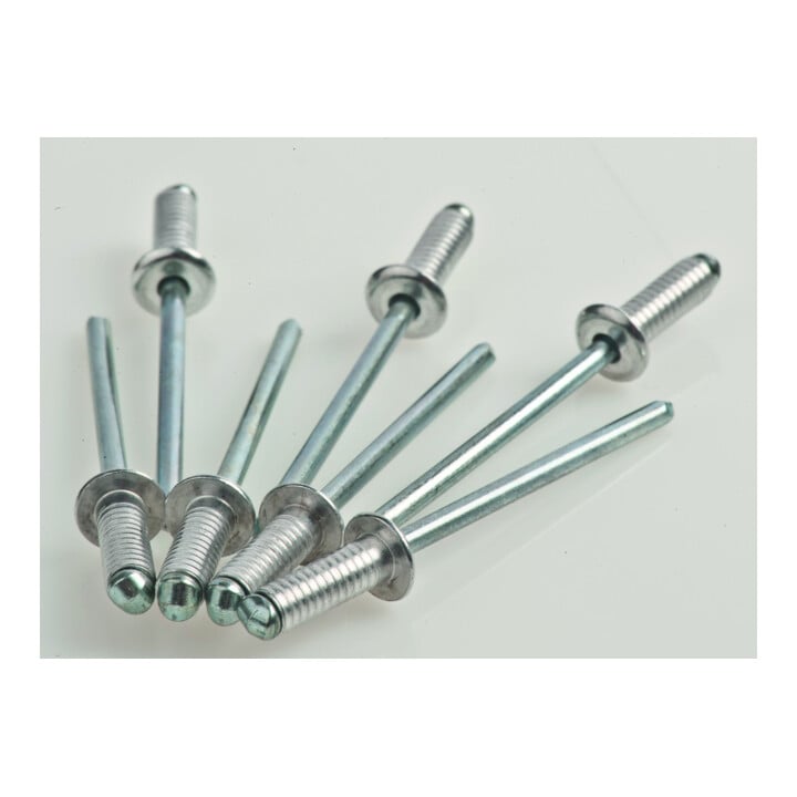 Rivets aveugles Gesipa rainurés Alu/Acier 3.2 x 10