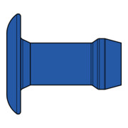 Gesipa Caricatore per rivetti ciechi Speed Bulb® acciaio, testa tonda piatta