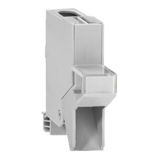 RKB Keystone Adapter Hutschiene 1-fach mit Gehäuse