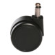 Rl.f.weiche BD D.55mm f.Bürodrehstuhl Stift-L.25mm Stift-D.10mm 5 St/Btl.TOPSTAR-1