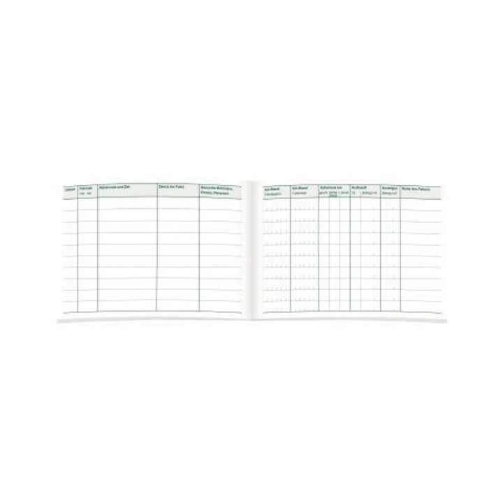 RNK Fahrtenbuch 3119/2 PKW DIN A6 quer 2 St./Pack. +Parkscheibe