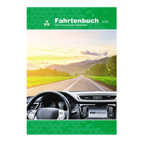RNK Fahrtenbuch 3120 für PKW DIN A5 32Blatt