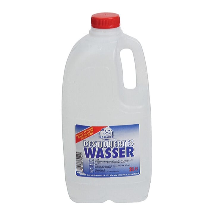 ROBBYROB Destilliertes Wasser 2L Flasche Streckenartikel