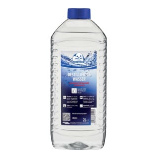 ROBBYROB Eau distillée bouteille 2L article d'appoint