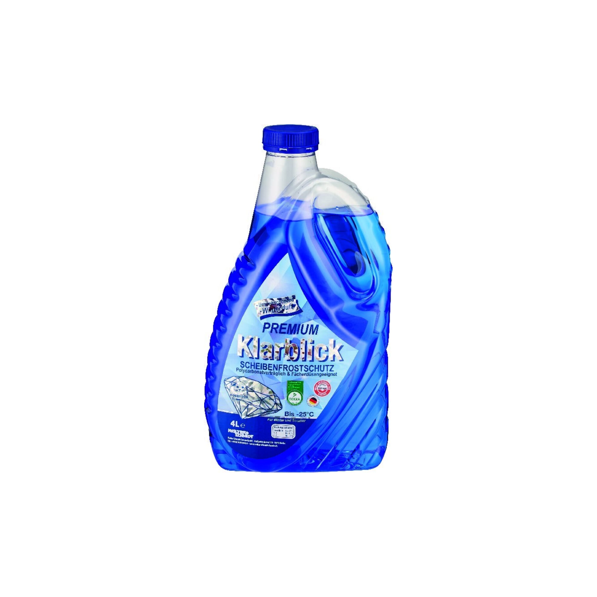 Robbyrob Scheibenfrostschutz Klarblick Premium 4L Flasche ; Walter Schmidt Chemie GmbH